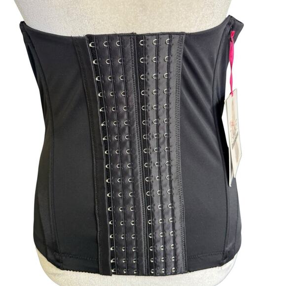 Belly Bandit Mother Tucker Corset Shapewear L Black Hook & Eye Closure NWT - Picture 8 of 12